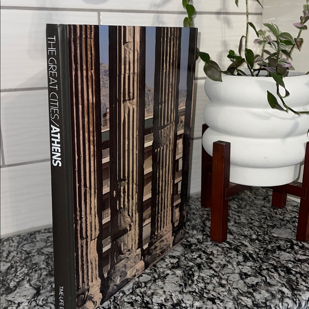 Time-Life The Great Cities Athens Greece Vintage Hardcoverâ Coffee Table Book